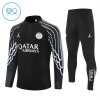 Paris Saint-Germain Tréninkový Mikina Dětské Čtvrt Zip Černá 2025-26
